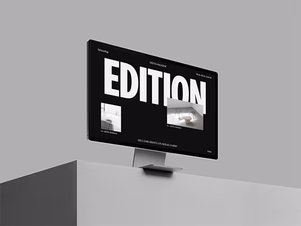 Gallery desktop interior curations